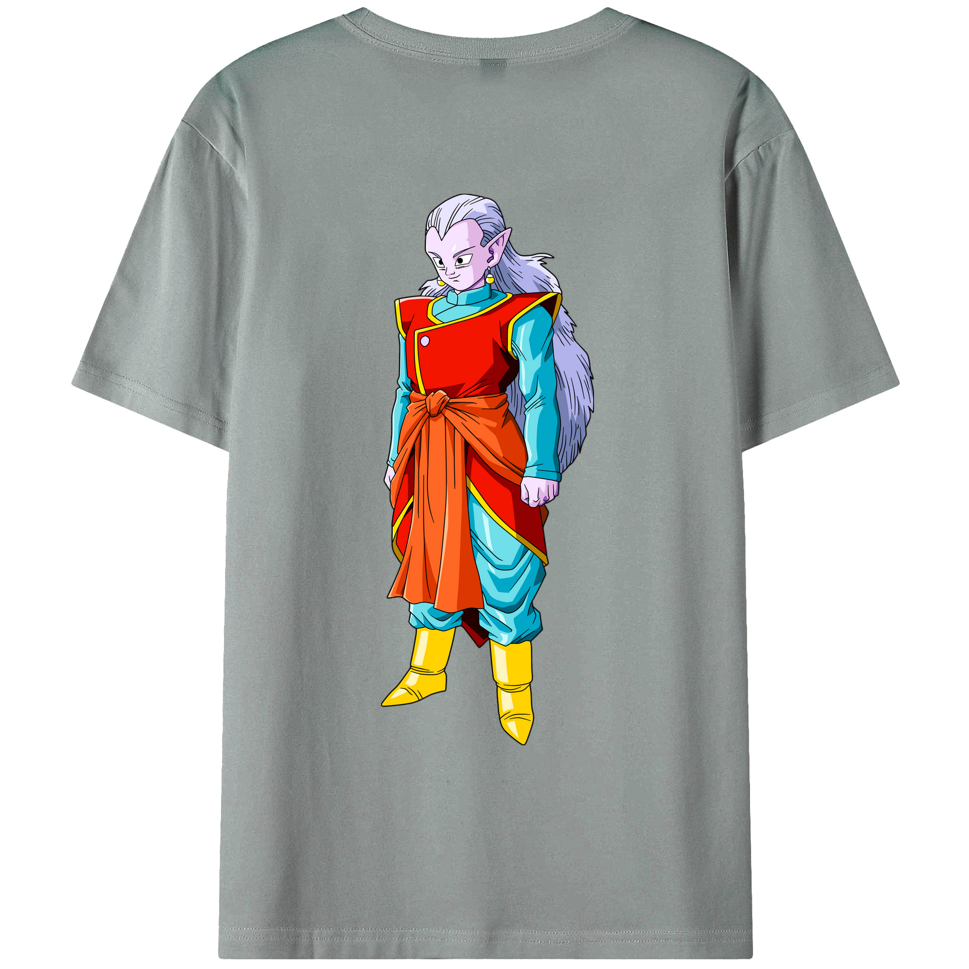 （画像用） ドラゴンボール DRAGON BALL 綿100％ メンズ半袖Tシャツ（バックプリント） 通気性